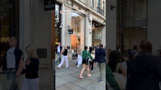 Exploring London’s Iconic Regent Street in 60 Seconds 🇬🇧✨ [upl. by Nahn]