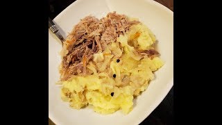 Kraut und Brei  German traditional recipe [upl. by Vareck]