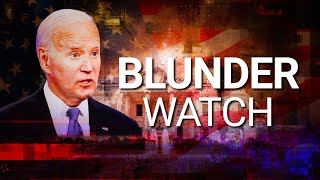 BIDENS BLUNDERS Presidents shocking week of gaffes [upl. by Dlarej]