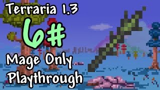 Expert Mode Terraria  Mage Only Vilethorn  Episode 6 [upl. by Eimrej]