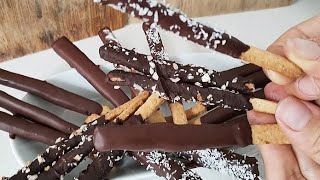 Pocky caseros o mikados vegano [upl. by Martelli]