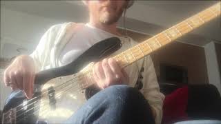 JS Bach Prelude in G Major BWV1007 played with electric bass [upl. by Eek]