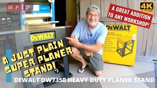 DEWALT DW7350 PLANER STAND REVIEW [upl. by Neira680]