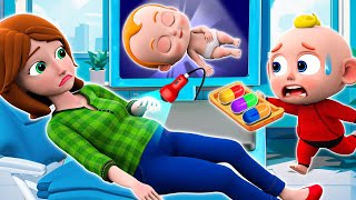 Oh No Mommy Got Sick  Take Care Mommy Pregnant  Funny Cartoons For Kids  Little PIB [upl. by Enaerb]