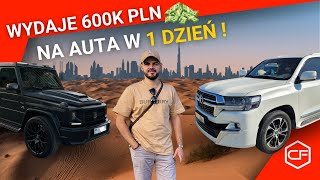 Kupuje Auta Za 600K PLN w 1 Dzien  G63 AMG amp Toyota Land Cruiser 200 [upl. by Asilim]