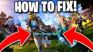 Why is Fortnite Servers Down How to Fix Fortnite Servers Not Responding [upl. by Olly]