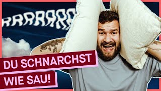 Nie wieder schnarchen Helfen günstige Tools wie Nasenclip amp PoolNudel gegen Schnarchen [upl. by Vaclava]