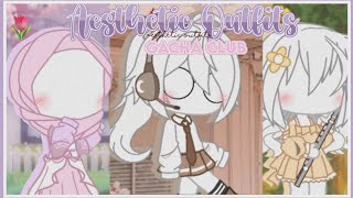 ꒰ 15 Aesthetic Gacha Club Girl Outfits ☆彡 [upl. by Sabec]