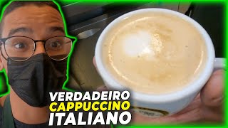 COMO É FEITO O VERDADEIRO CAPPUCCINO ITALIANO  Ewerton Santana [upl. by Atsiuqal]