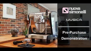 Nuova Simonelli Musica pre purchase check [upl. by Assenat]