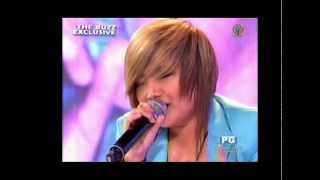 Charice — I Will Always Love You a Cappella on The Buzz [upl. by Llebasi642]