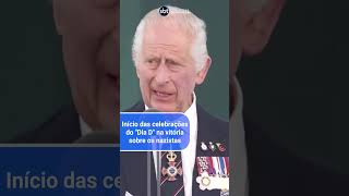 80 anos do dia D celebrações e memórias da Segunda Guerra Mundial segundaguerra [upl. by Lessig]