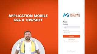 Application GSA propulsée par TowSoft  Survol de lapplication chauffeur [upl. by Enelrihs]