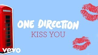 One Direction  Kiss You Lyric Video [upl. by Niwrud295]