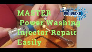 HOW TO REPAIR power washer downstream chemical injector easilyTips [upl. by Ciprian]