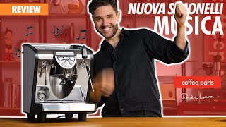 Nuova Simonelli Musica Home Espresso Machine  Review [upl. by Salvidor689]