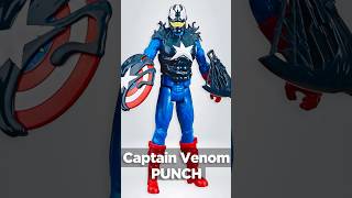 Captain Venom Titan Hero PUNNCH shorts spiderman [upl. by Aliwt633]