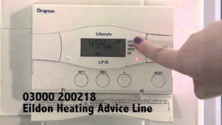 How to Set Your Electronic Heating Programmer [upl. by Avenej186]