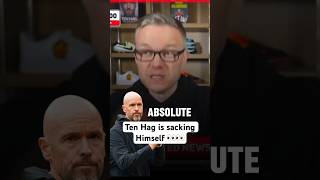 Ten Hag is sacking Himself 👀👀 tenhag markgoldbridge manutd liverpool [upl. by Oicor]