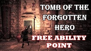 Assassins Creed Odyssey  Tomb of the Forgotten Hero Free Ability Point [upl. by Zailer]