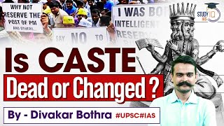 Is Indias Caste System Evolving  Indian Society  Sociology Optional for UPSC CSE  StudyIQ IAS [upl. by Leryt225]