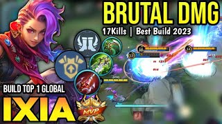 IXIA BEST BUILD 2023  BUILD TOP 1 GLOBAL IXIA GAMEPLAY  MOBILE LEGENDS✓ [upl. by Jovita231]