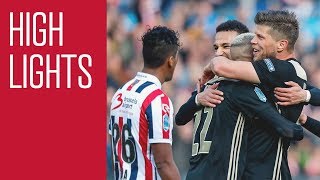 Highlights bekerfinale Willem II  Ajax [upl. by Graehl808]