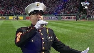 Marine Sgt sings during stretch [upl. by Deering986]