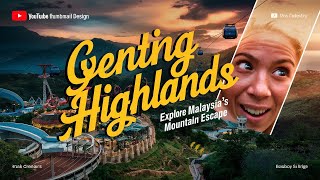 Genting Highlands in 4K A Breathtaking Aerial Tour [upl. by Niccolo961]