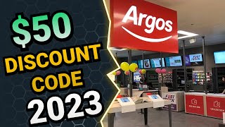 How I saved 50 using this Argos Promo Code 😍 Argos Discount Code 2023 [upl. by Liryc43]