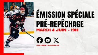 En route vers le Repêchage 2024 de la LHJMQ  Émission préenregistrés [upl. by Croix641]