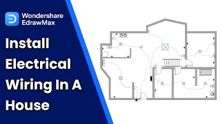 Electrical diagram  how to install electrical wiring in a house [upl. by Ientruoc]