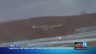 Flight instructor records crash Oh my God noquot [upl. by Seyah]