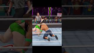 john cena Vs Lakshmi Shahaji wwe wwe2k24 shortsfeed viral [upl. by Endaira]