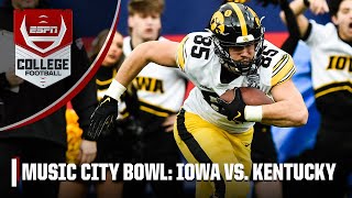 Music City Bowl Iowa Hawkeyes vs Kentucky Wildcats  Full Game Highlights [upl. by Tennaj]