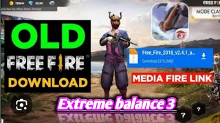 playing extreme balance 3 and old free fire [upl. by Tnomad]