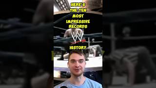 10 Most IMPRESSIVE Records in WWE History [upl. by Eninnaej]