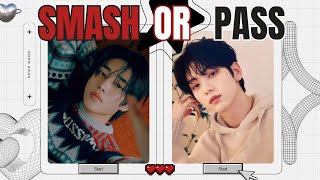 SMASH or PASS Kpop male idols edition  KPOP GAME [upl. by Eigriv]