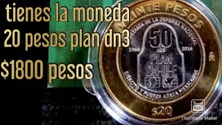 Esto vale la moneda de 20 pesos dn3 [upl. by Assirhc]