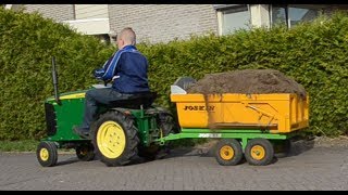 John Deere 6520 en Joskin trans ktp 22 50 transport op maat [upl. by Jaycee262]