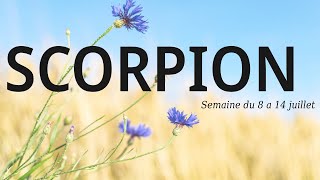 ♏︎︎ SCORPION ♏︎︎  Semaine du 8 au 14 juillet 2024  Fin de cycle prise de recul Action [upl. by Anuahsed]