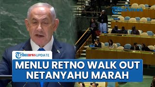 Indonesia hingga Iran Permalukan Netanyahu di Sidang PBB PM Israel Marah Delegasi Walk Out [upl. by Coulter]