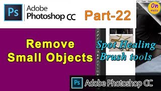 Photoshop cc tutorial Part 22  Remove Small Objects [upl. by Amling]