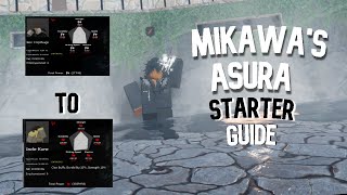 Asura Mikawas Starter Guide Money Methods Trainings Styles [upl. by Duthie]