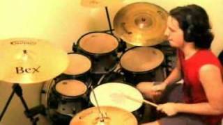 Hique Bernardon  Kings Will Be Kings Helloween Drum Cover [upl. by Ystap]