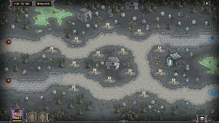 Kingdom Rush Walkthrough  Hard  Steam Version  Ancient Necropolis  3 Stars [upl. by Eerol326]