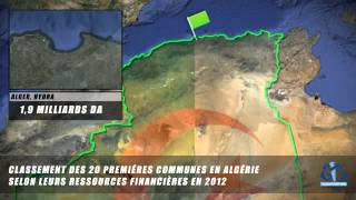 Classement des 20 premières communes en Algérie [upl. by Bluma]