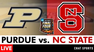 Purdue vs NC State Final 4 Stream Live Streaming Scoreboard PlayByPlay Highlights [upl. by Apeed]