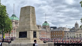 Highlights of the Colonel Review Trooping the colour 2024 [upl. by Notserc]