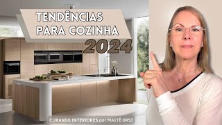 Sete tendências para cozinha em 2024 em projetos maravilhosos [upl. by Alyled]